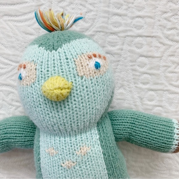 Blabla Figaro the Bird Hand Knit Doll 12" - Picture 3 of 4